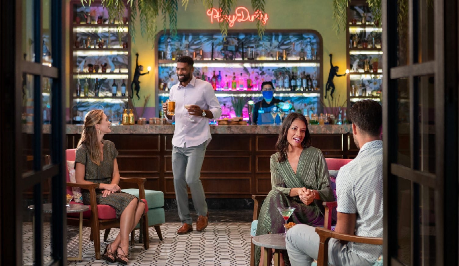 hilton-playa-del-carmen-bar